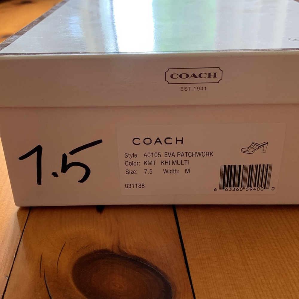 Coach Patchwork Heels - image 6